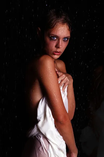 Сексуальні мокрій жінка — стокове фото