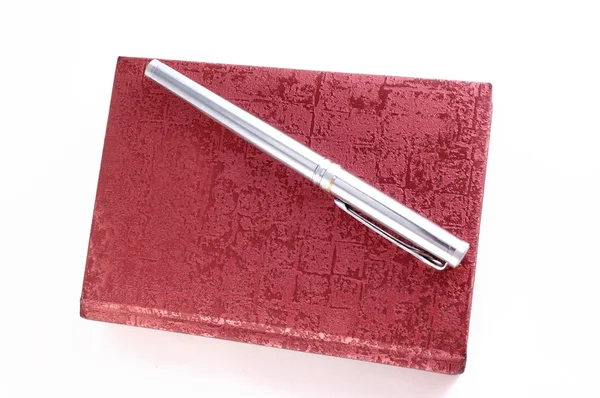 Metaliczny długopis — Zdjęcie stockowe