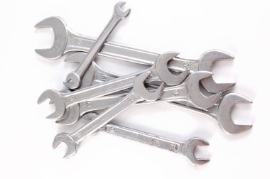 Set of wrenches clipart