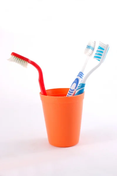 Teeth brushes — Stock Photo, Image