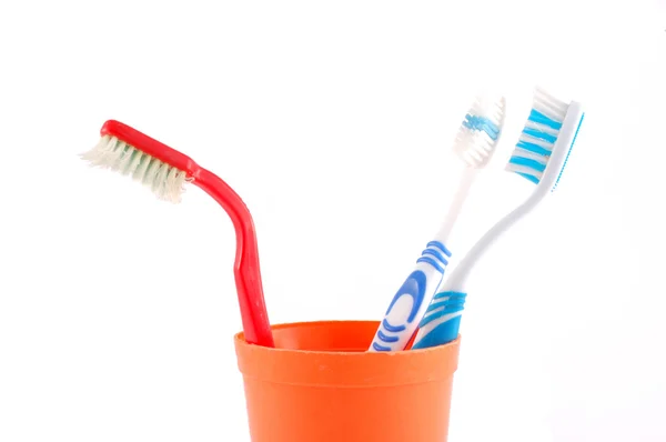 Teeth brushes — Stock Photo, Image