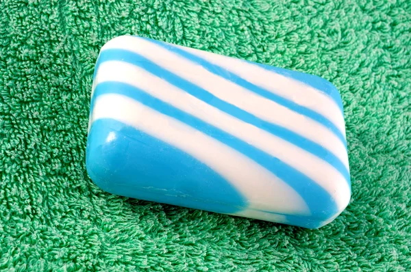 Blue soap — Stock Photo, Image