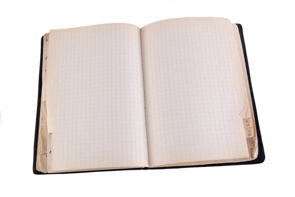 Old notebook1 — Stock Photo, Image