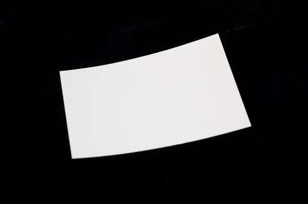 Λευκό φύλλο — Φωτογραφία Αρχείου