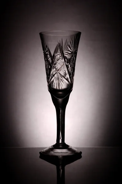 Glas witte wijn — Stockfoto