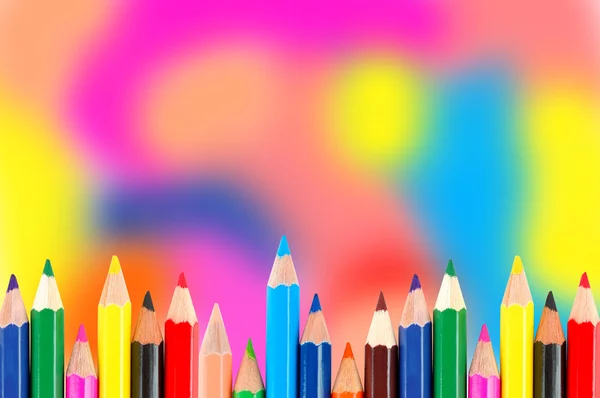 Muchos crayones —  Fotos de Stock