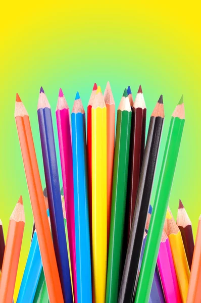Muchos crayones —  Fotos de Stock