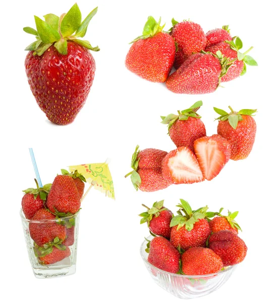 Erdbeere gemischt — Stockfoto