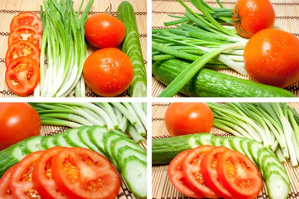 Смешанные овощи свежести — стоковое фото