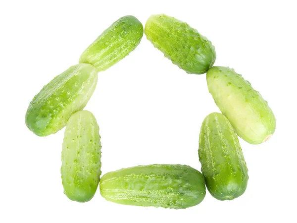 Cottage cucumbers — Stock Photo, Image