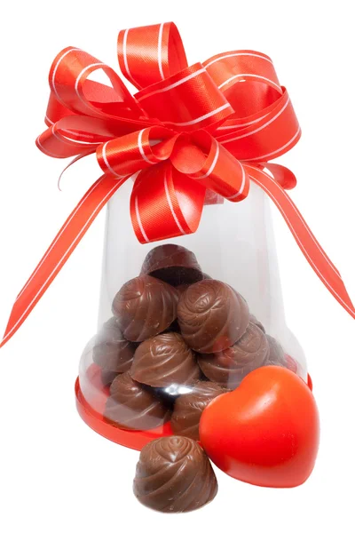 Подарочный шоколад — стоковое фото