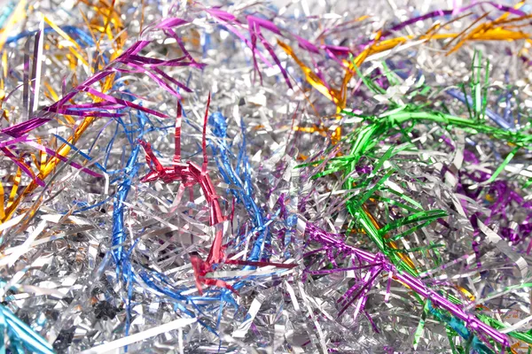 stock image Christmas tinsel