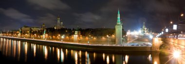 Moscow Kremlin Panorama clipart