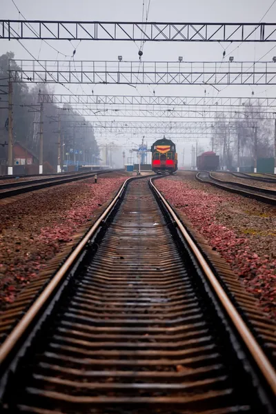 Ferrovie ferroviarie — Foto Stock