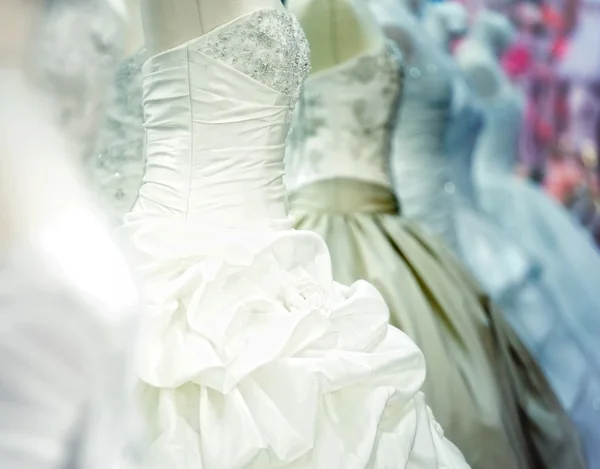 Dettaglio di abito da sposa — Foto Stock