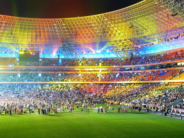 Bela arena multi-colorida Fotos De Bancos De Imagens