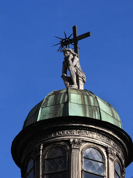 Скульптура Ісуса, Львів, — стокове фото