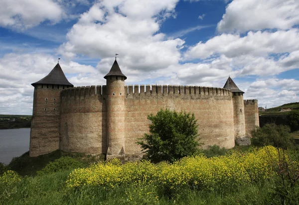 Fortress of Khotyn, Ukraine — Stock Photo, Image