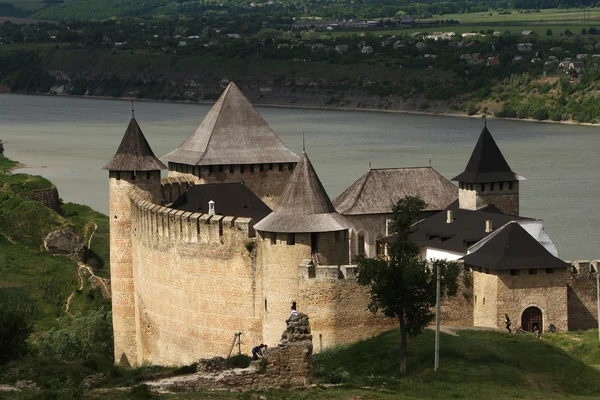Chotyn castle, Ukraine — Stock Photo, Image