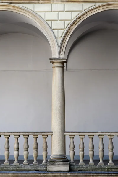 Colonna grigia — Foto Stock