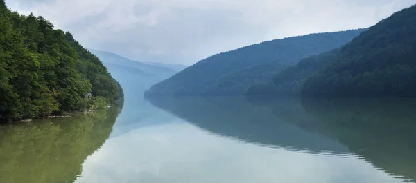 stock image Lake is in the Carpathians mountains