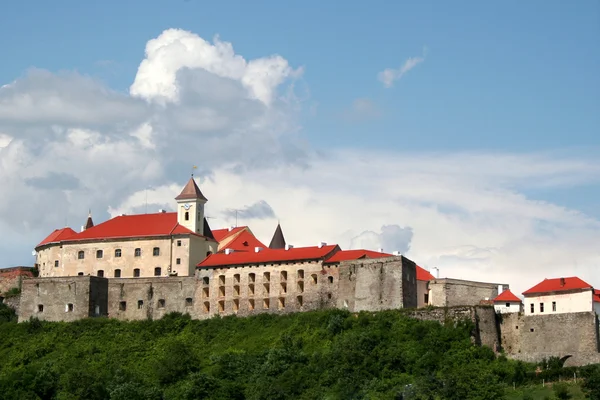 Замок Паланок Мукачево, Україна Ліцензійні Стокові Фото