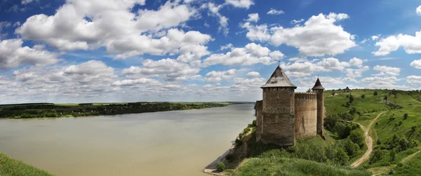 Крепость Хотин, Украина — стоковое фото