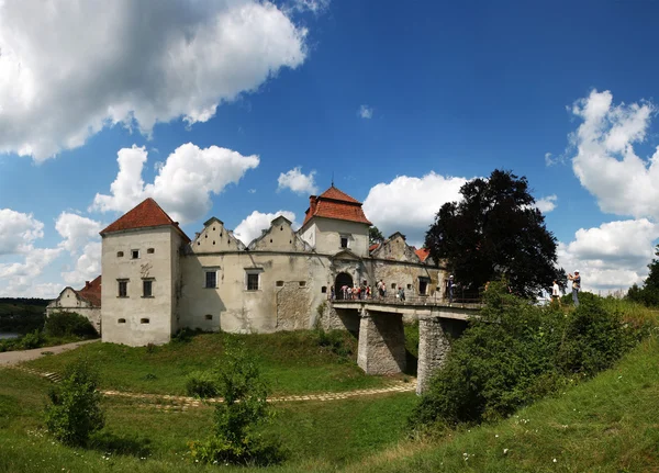 城堡 svirzh 乌克兰 — 图库照片
