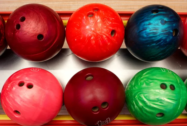 Balles de bowling — Photo