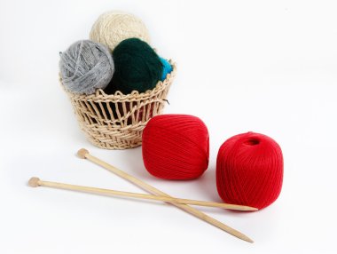 örgü-iğne ve iplik