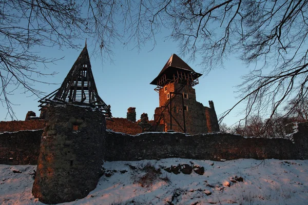 Ruins of fortress Nevitskiy, Ukraine — Stock Photo, Image