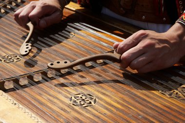 Ukranian dulcimer clipart