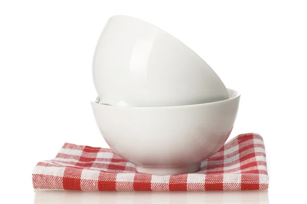 Empty bowls — Stock Photo, Image