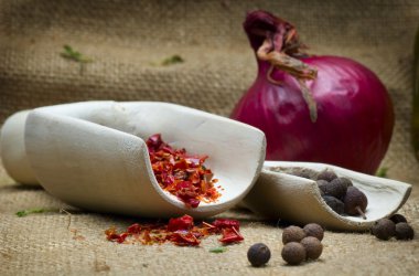 Spice still life clipart