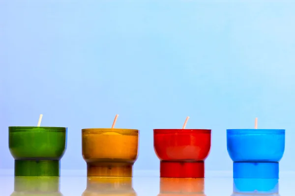 Velas coloridas — Fotografia de Stock