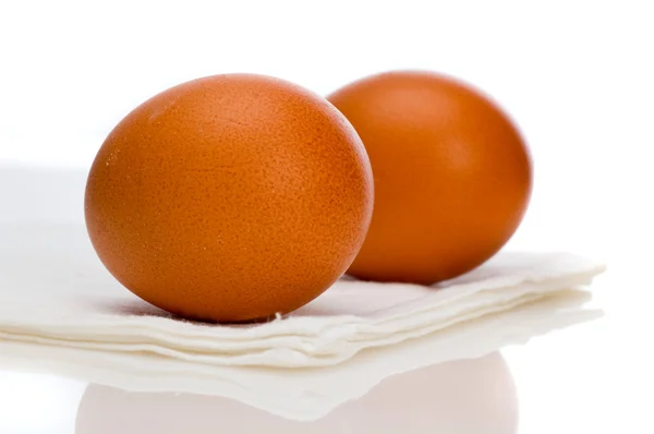 Twee eieren — Stockfoto