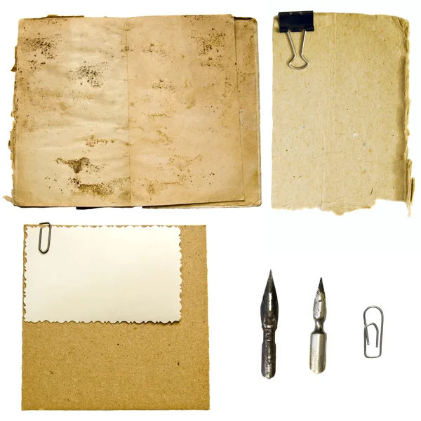 Mönster av gamla papper — Stockfoto
