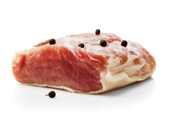 Carni suine isolate — Foto Stock