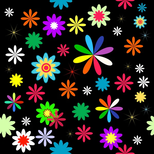 Vecteur avec fleur — Image vectorielle