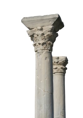 Ancient columns clipart