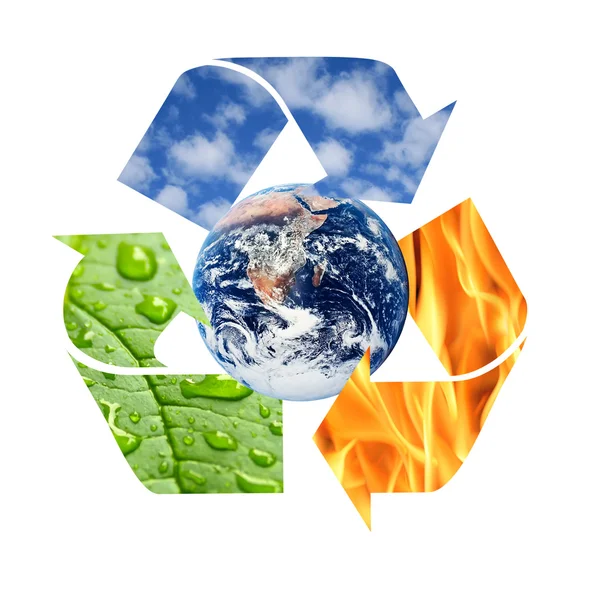 Naturliga återvinning — Stockfoto