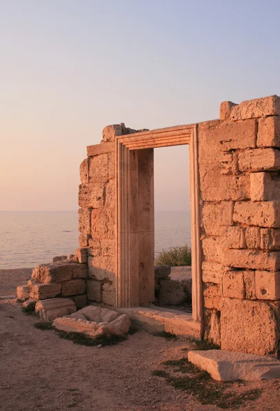 Stock image Ancient ruins near the sea