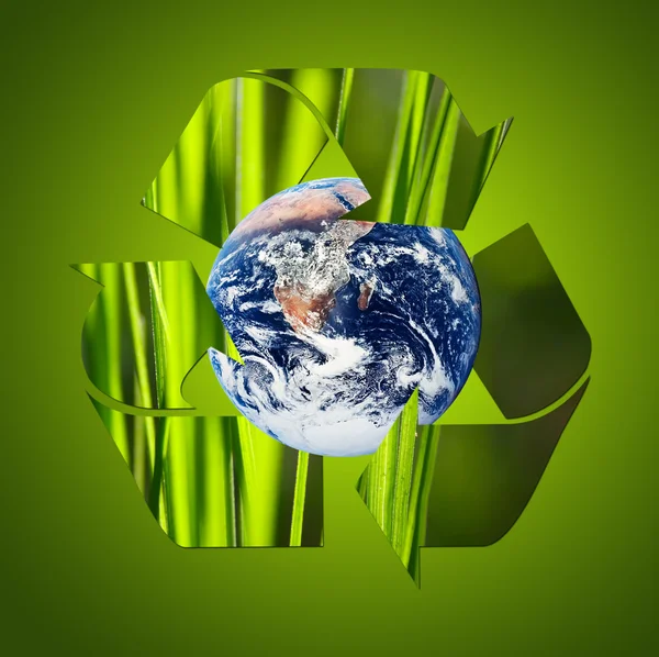 Natürliches Recycling lizenzfreie Stockfotos