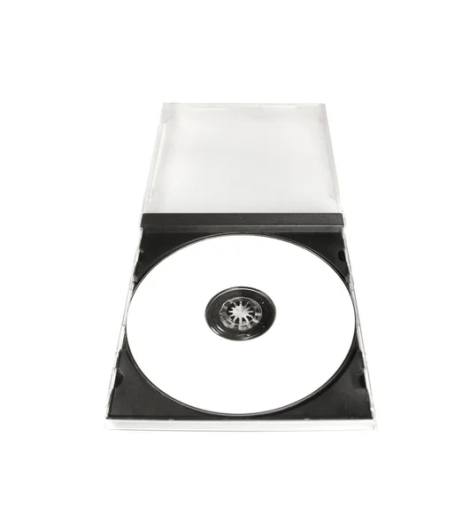 Caixa de CD com CDs — Fotografia de Stock