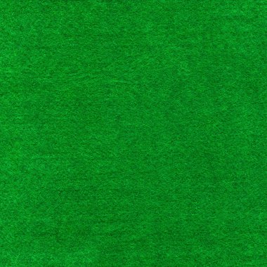 Green poker table cloth.