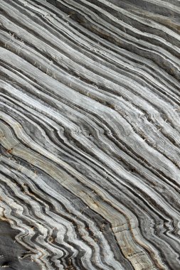 Natural striped rock in pattern. clipart