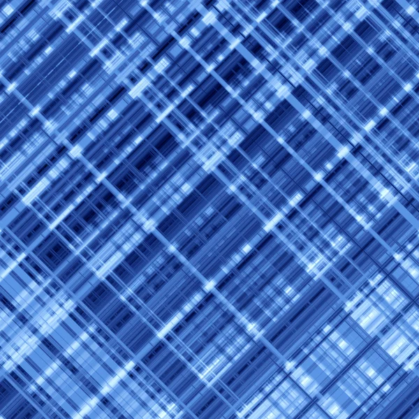 Blaue abstrakte Linien patchen Hintergrund. — Stockfoto