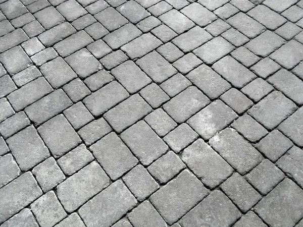 Eski bir İngiliz yolda cobblestones. — Stok fotoğraf