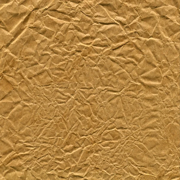 Stary worek zmięty papier brązowy. — Zdjęcie stockowe