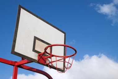 Park Basketbol çember.